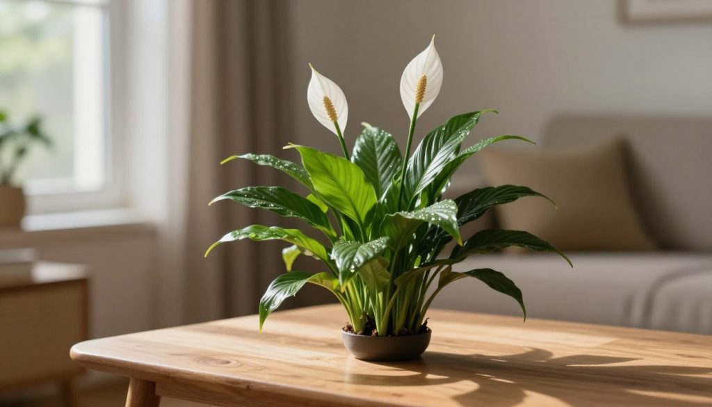 peace lily air cleaner
