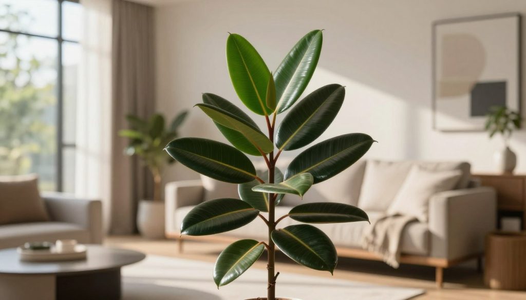 rubber plant air purifier